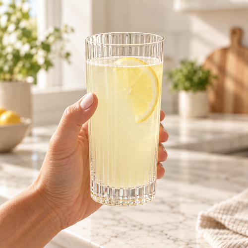 Drinking Zornava Replenish lemon-lime